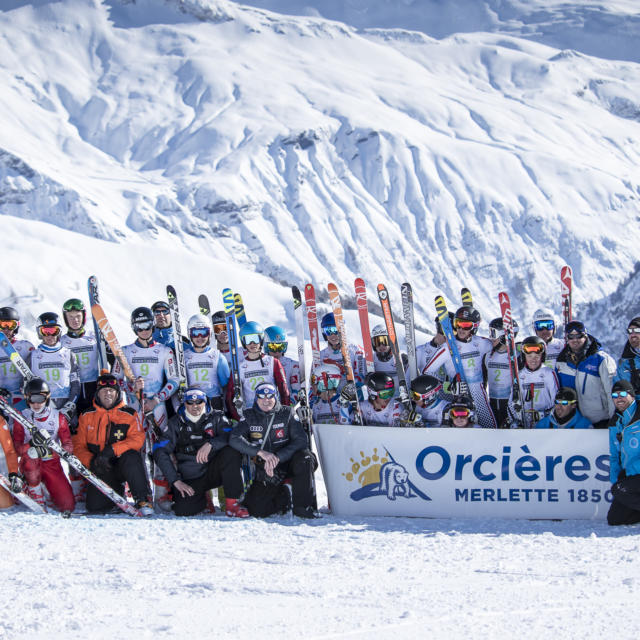 Les meilleurs descendeurs sur la piste Camille Ricou à OM1850