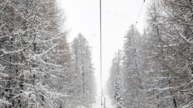 Ski à la station de Serre Eyraud