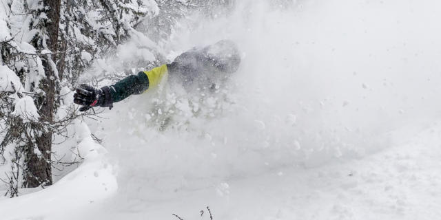 Ski poudreuse Serre Eyraud