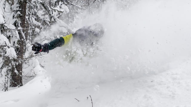 Ski poudreuse Serre Eyraud