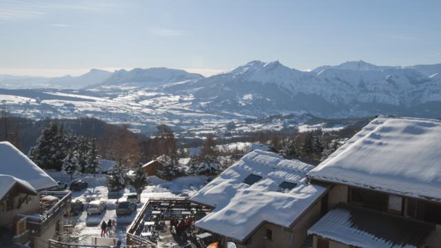 Vue Terrasse de la Bagatelle à Chaillol