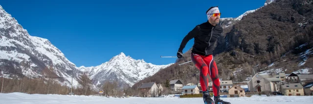 Ski de fond dans la vallée du Champsaur