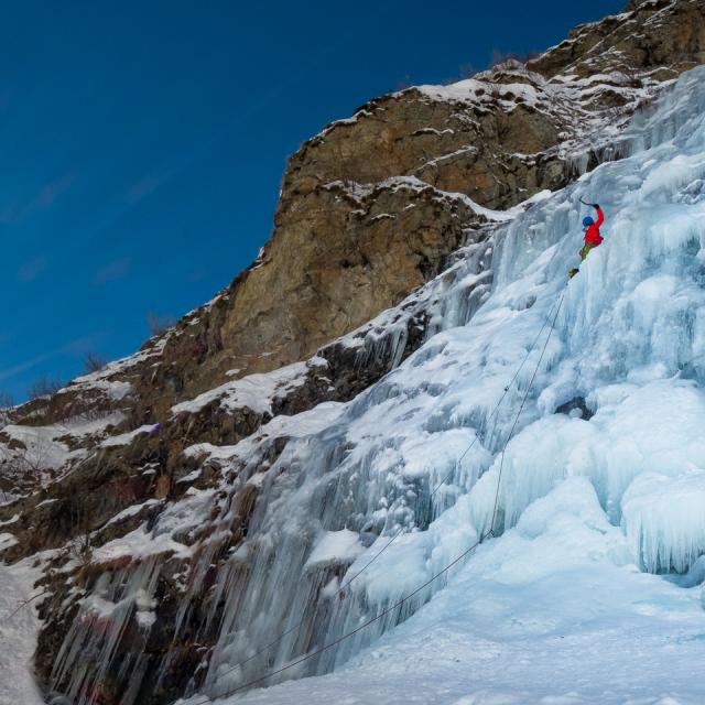 Cascade De Glace Gioberney