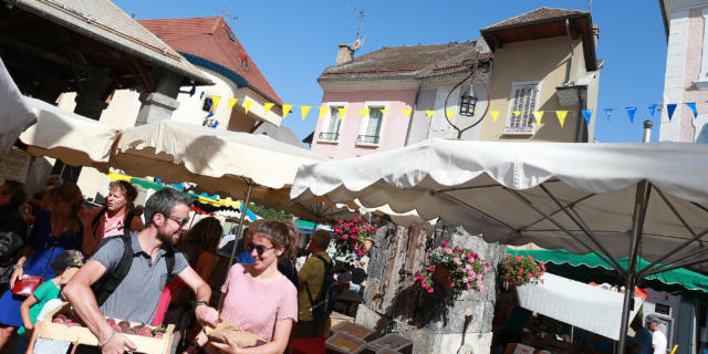 Marché à St Bonnet en Champsaur