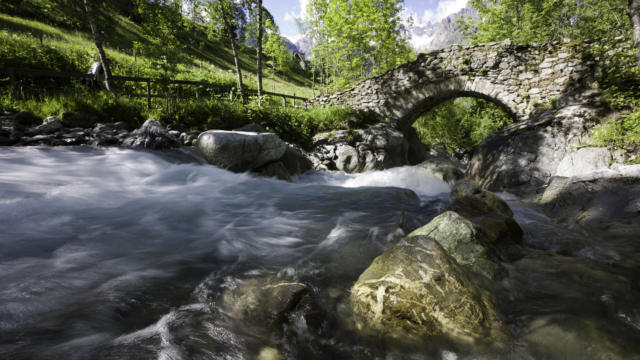 Pont des Oules du Diable, Valgaudemar