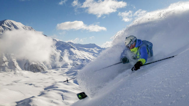 Freeride à Orcières Merlette