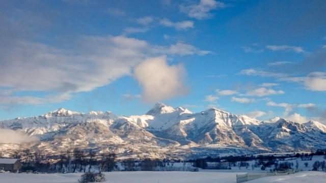 Vue du Vieux Chaillol depuis le col de Manse