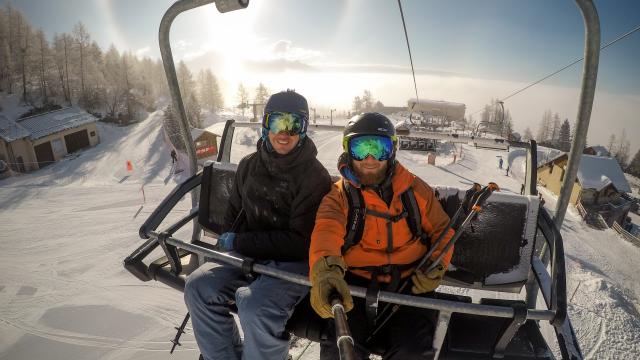 Ski entre amis à Chaillol