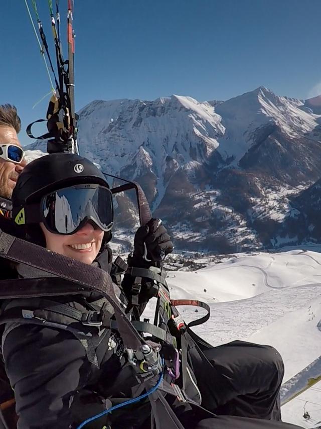 Vol biplace en parapente à Orcières