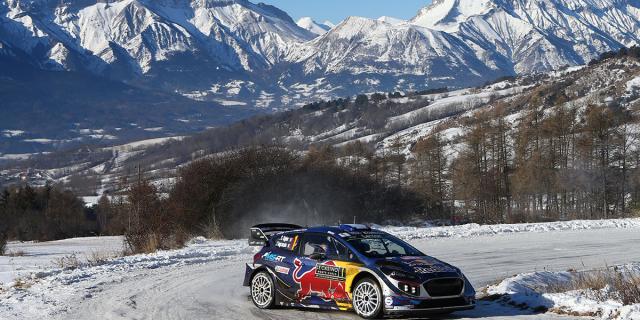 Rallye monte carlo dans le champsaur