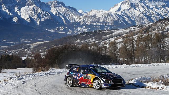 Rallye monte carlo dans le champsaur