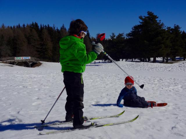 Jamais trop tôt pour commencer le ski de fond