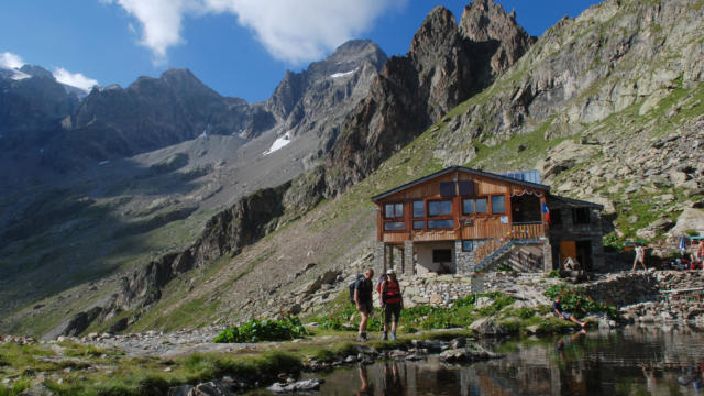 Sur l'itinéraire du Giobernay, le refuge du Pigeonnier