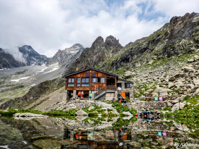 Refuge du Pigeonnier dans le Valgaudemar