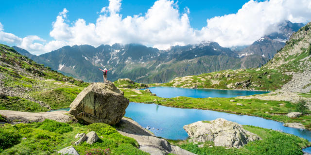 Les Lacs de Pétarel dans le Valgaudemar