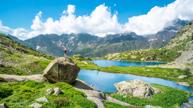 Les Lacs de Pétarel dans le Valgaudemar