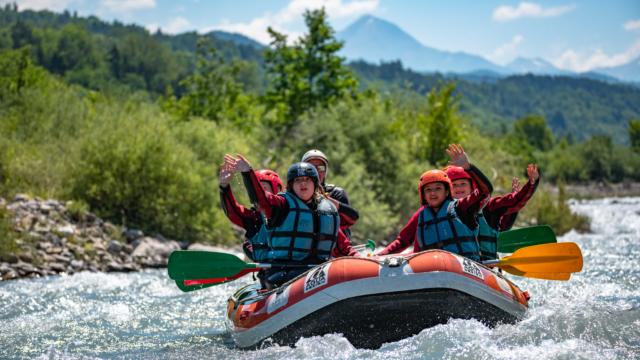 Rafting sur le Drac dans le Champsaur