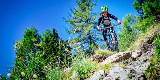 VTT dans le Champsaur