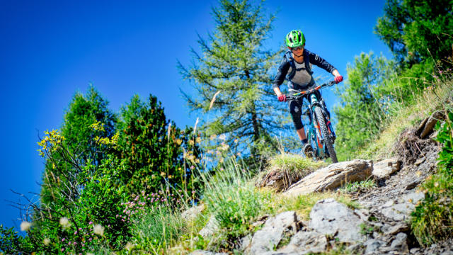 VTT dans le Champsaur