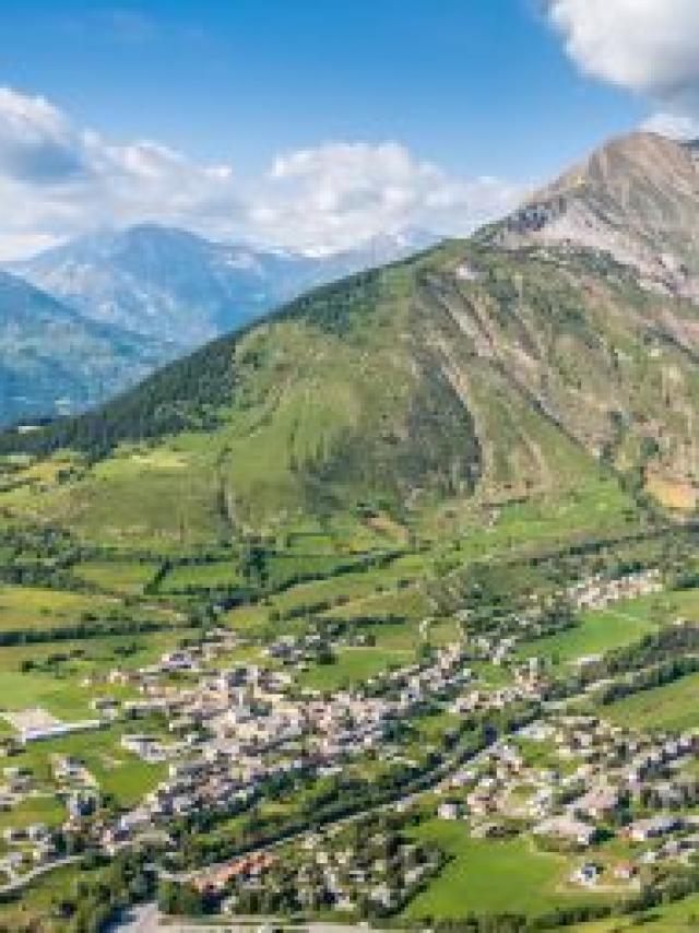 Le Champsaur vue sur la plaine d'Ancelle