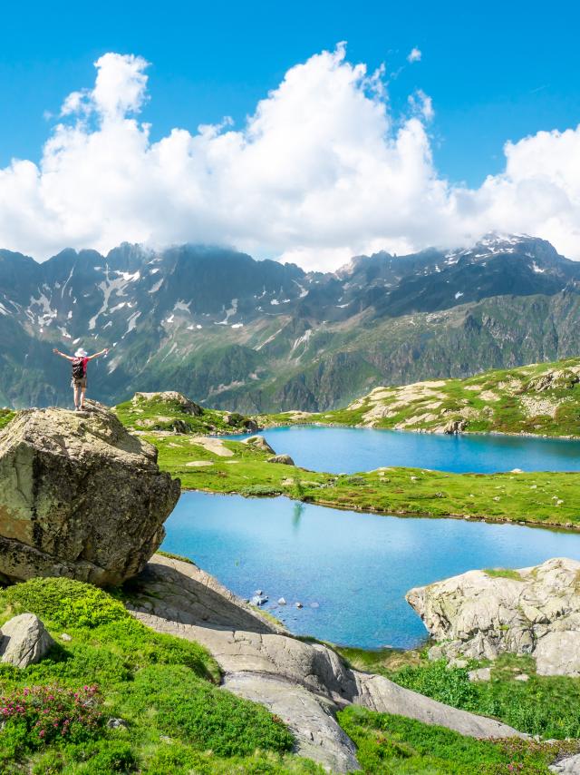 Les Lacs de Pétarel dans le Valgaudemar