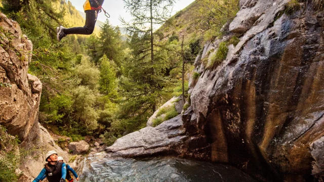 Canyoning dans la Rouanne