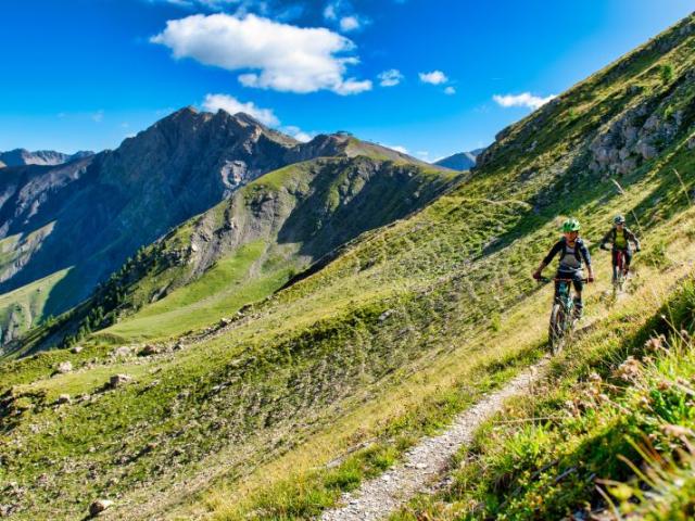 VTT dans le Champsaur