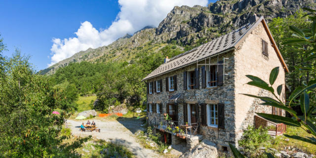 Refuge du Clot - Xavier Blanc dans le Valgaudemar