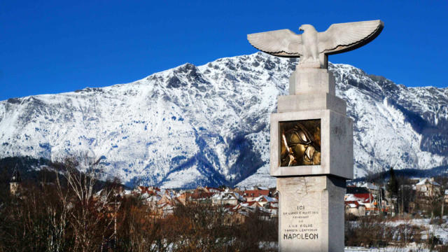 Route Napoléon à La Fare en Champsaur