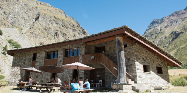 Refuge du Pré de la Chaumette à Champoléon dans le Champsaur