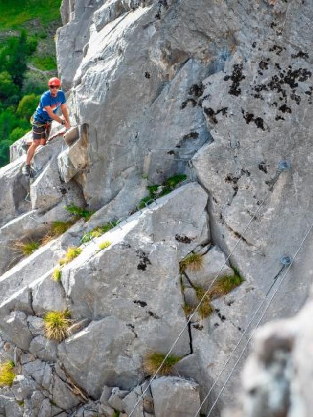 Via ferrata d'Ancelle la Rouane