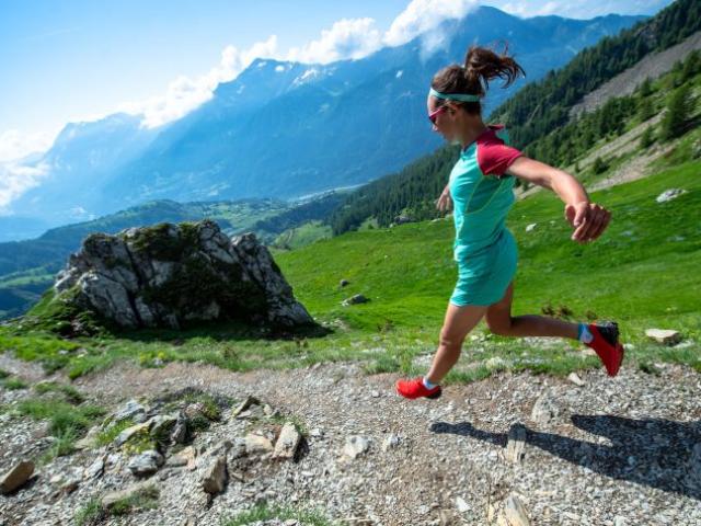 Trail en Champsaur en redescendant du palastre