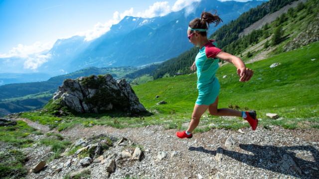 Trail en Champsaur en redescendant du palastre