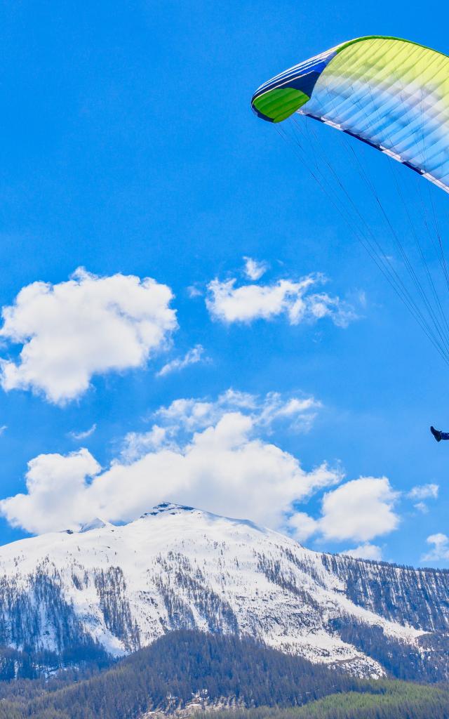 Vol en parapente dans le Haute Champsaur