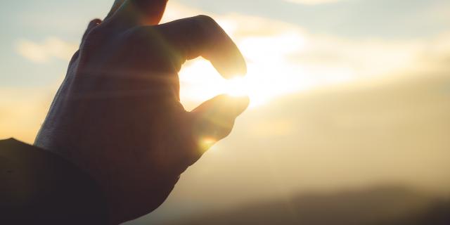 Soleil couchant en Champsaur