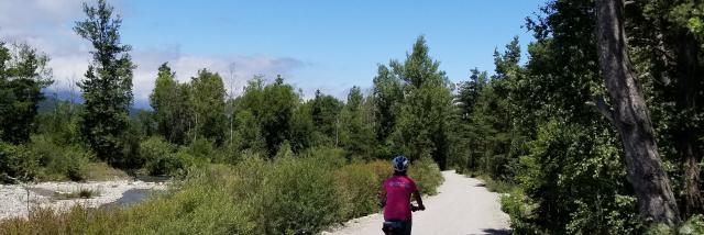 Voie douce Plan d'eau vers St Bonnet- abords Drac