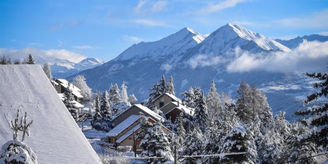 Laye village station en hiver