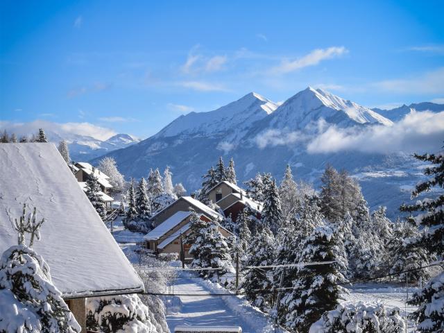 Laye village station en hiver