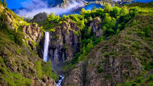 Cascade de combefroide Valgaudemar