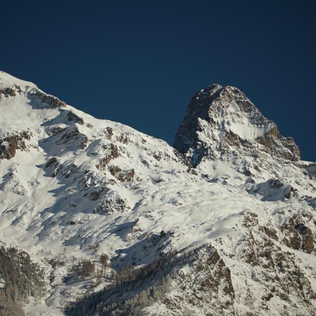 Mont Olan en hiver