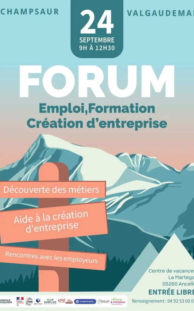 Forum de l'emploi Champsaur Valgaudemar